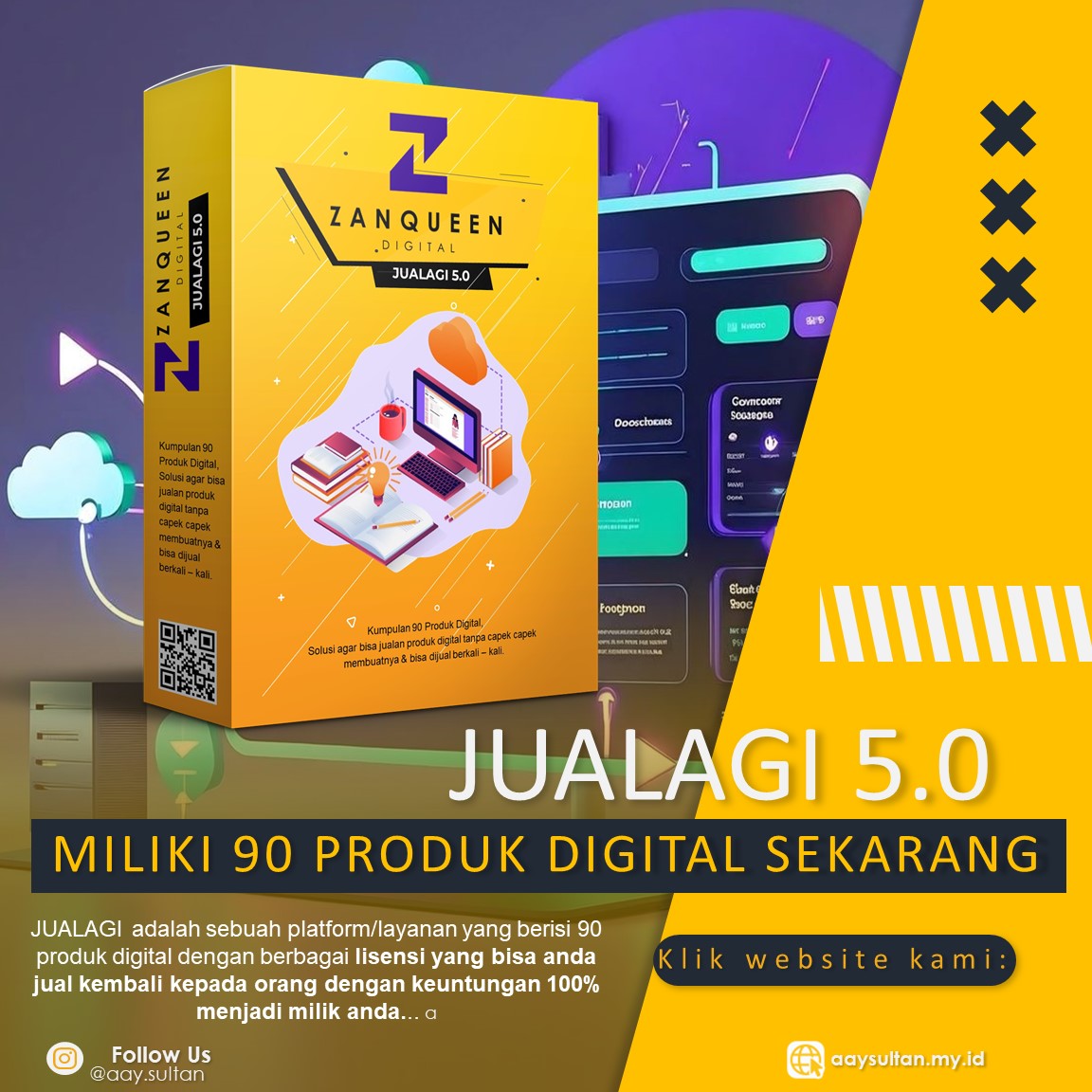 Zanqueen Digital (Jualagi 5.0), Pakai Kode Promo : FLASH117